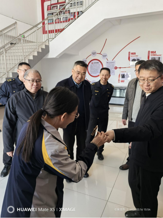 辛集市市长宗振华一行莅临河北汉兴祥公司实地调研